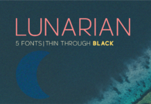 Lunarian Family Font Poster 1