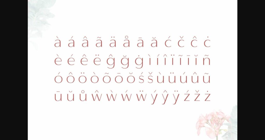 Lunates Font Poster 7