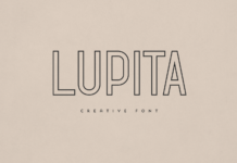 Lupita Font Poster 1