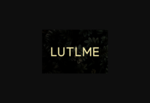 Lutlme Font Poster 1