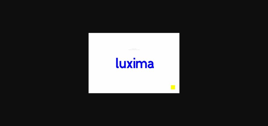 Luxima Font Poster 3