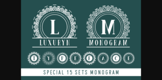 Luxuryn Font Poster 1