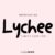 Lychee Font