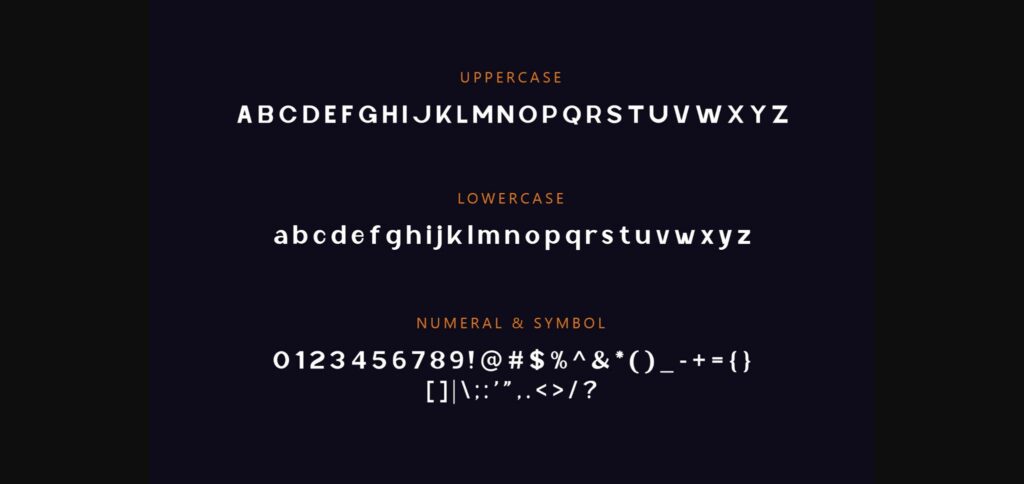 Lynsic Cisnyl Font Poster 5