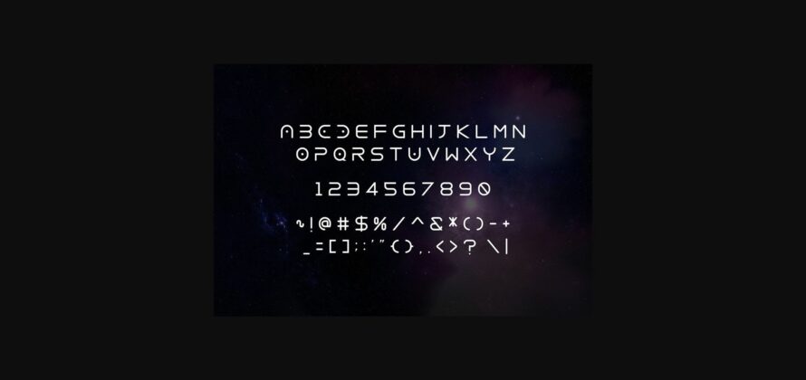 Lyra Epsilon Font Poster 5