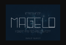 Magelo Font Poster 1