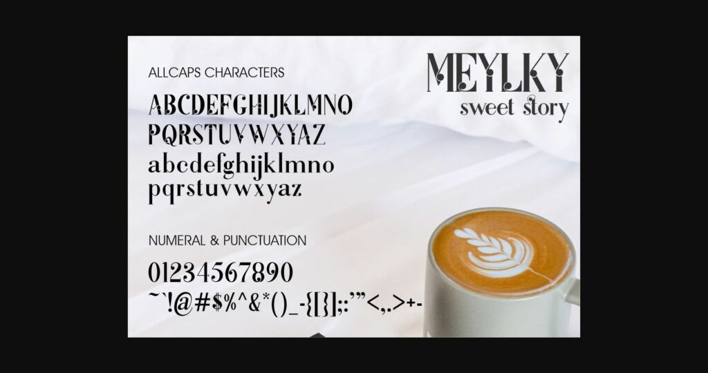 Meylky Font Poster 10