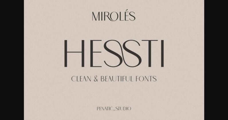 Miroles Font Poster 9