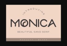 Monica Font Poster 1