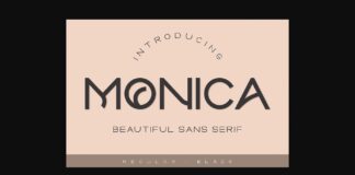 Monica Font Poster 1