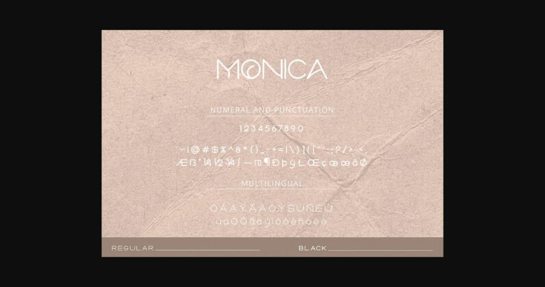 Monica Font Poster 8