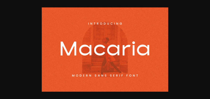 Macaria Font Poster 3