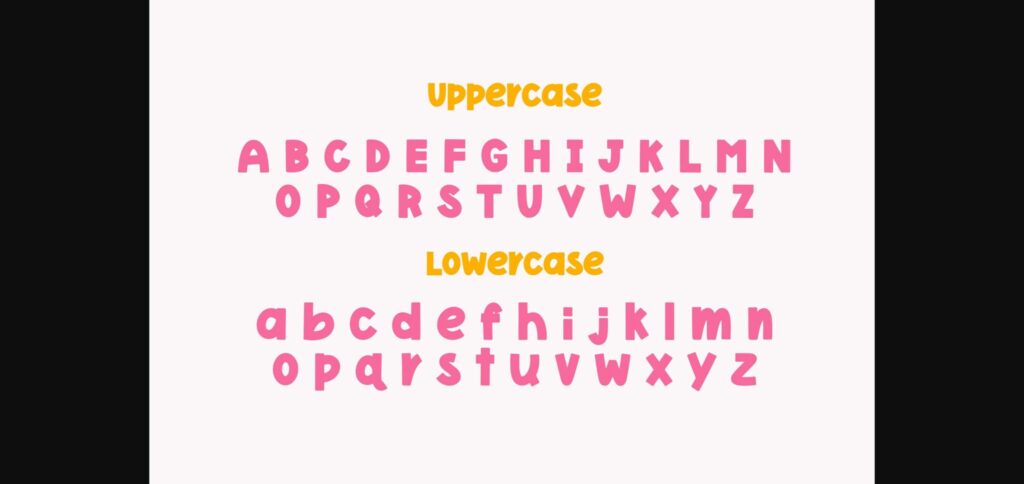 Macaron Font Poster 11
