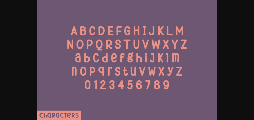 Macaroon Font Poster 4