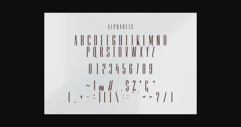 Machiville Font Poster 4