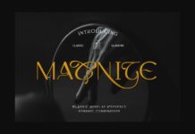 Macnite Font Poster 1