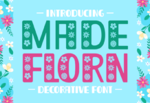 Made Florn Font Poster 1