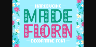 Made Florn Font Poster 1