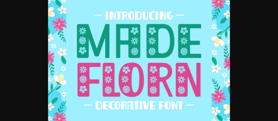 Made Florn Font Poster 1