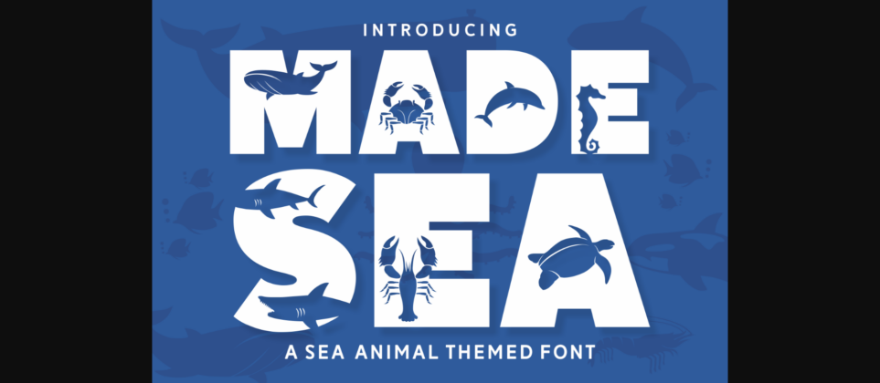 Made Sea Font Poster 3