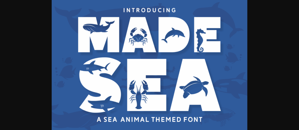 Made Sea Font Poster 1