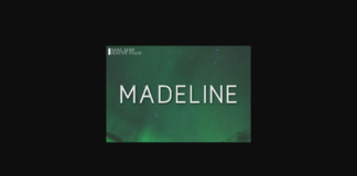 Madeline Font Poster 1