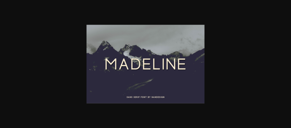 Madeline Font Poster 1