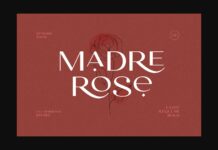Madre Rose Font Poster 1