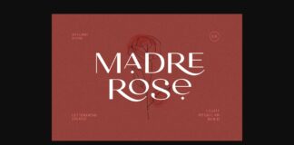 Madre Rose Font Poster 1