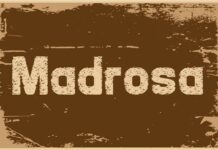 Madrosah Font Poster 1
