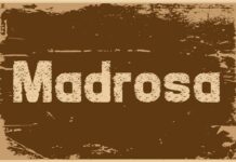 Madrosah Font Poster 1