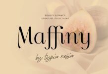 Maffiny Font Poster 1