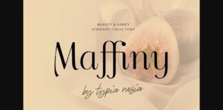 Maffiny Font Poster 1