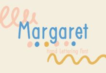 Magaret Font Poster 1