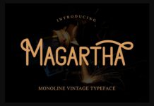 Magartha Font Poster 1