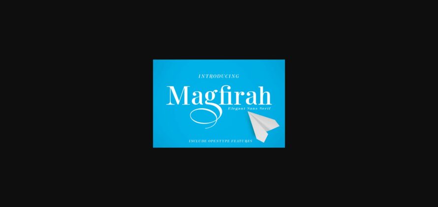 Magfirah Font Poster 3