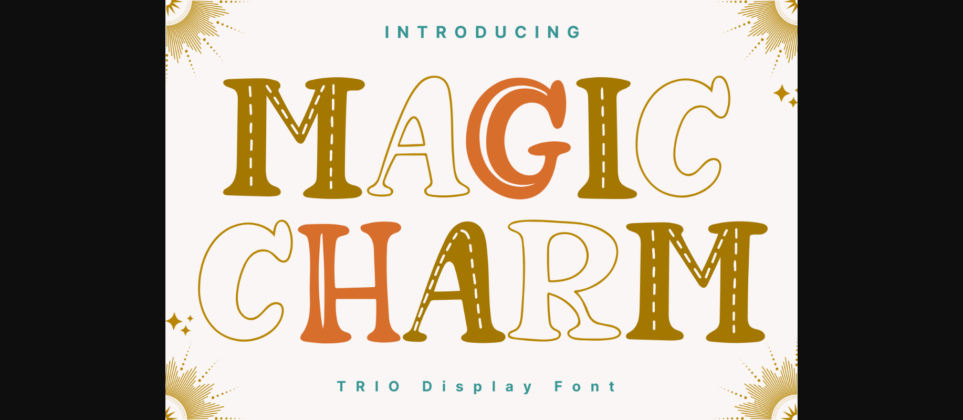 Magic Charm Font Poster 3