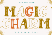 Magic Charm Font Magic Charm Font Poster 1