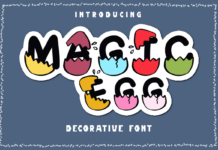 Magic Eggs Font Poster 1