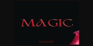Magic Font Poster 1