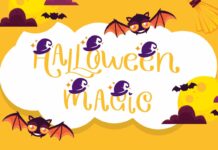 Magic Halloween Font Poster 1