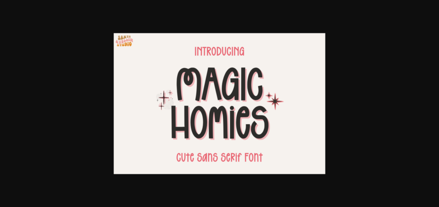 Magic Homies Font Poster 3