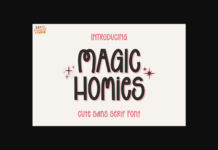 Magic Homies Font Poster 1