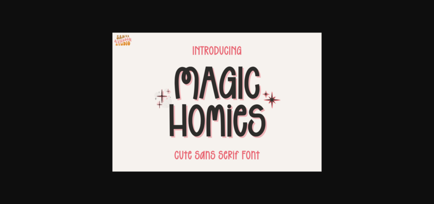 Magic Homies Font Poster 1