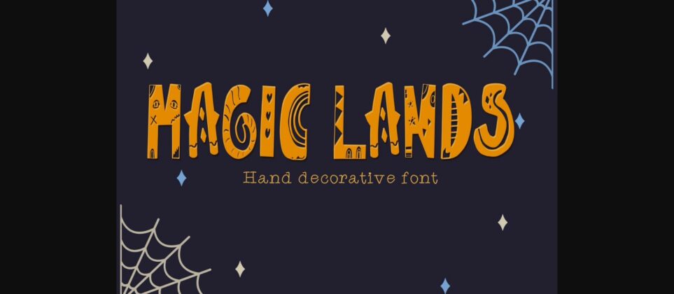 Magic Lands Font Poster 3