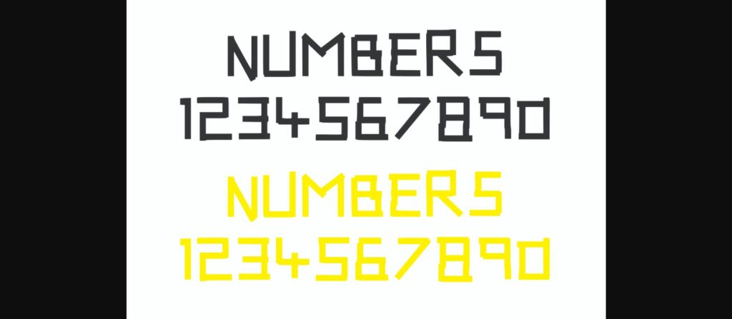 Magic Tape Font Poster 6