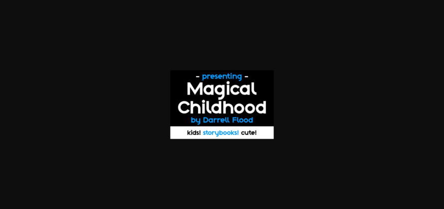 Magical Childhood Font Poster 3