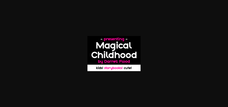 Magical Childhood Font Poster 4