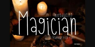 Magician Font Poster 1