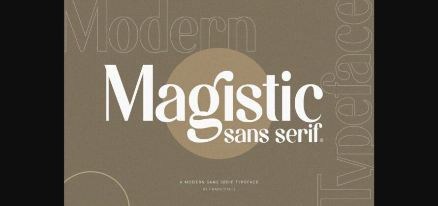 Magistic Font Poster 3